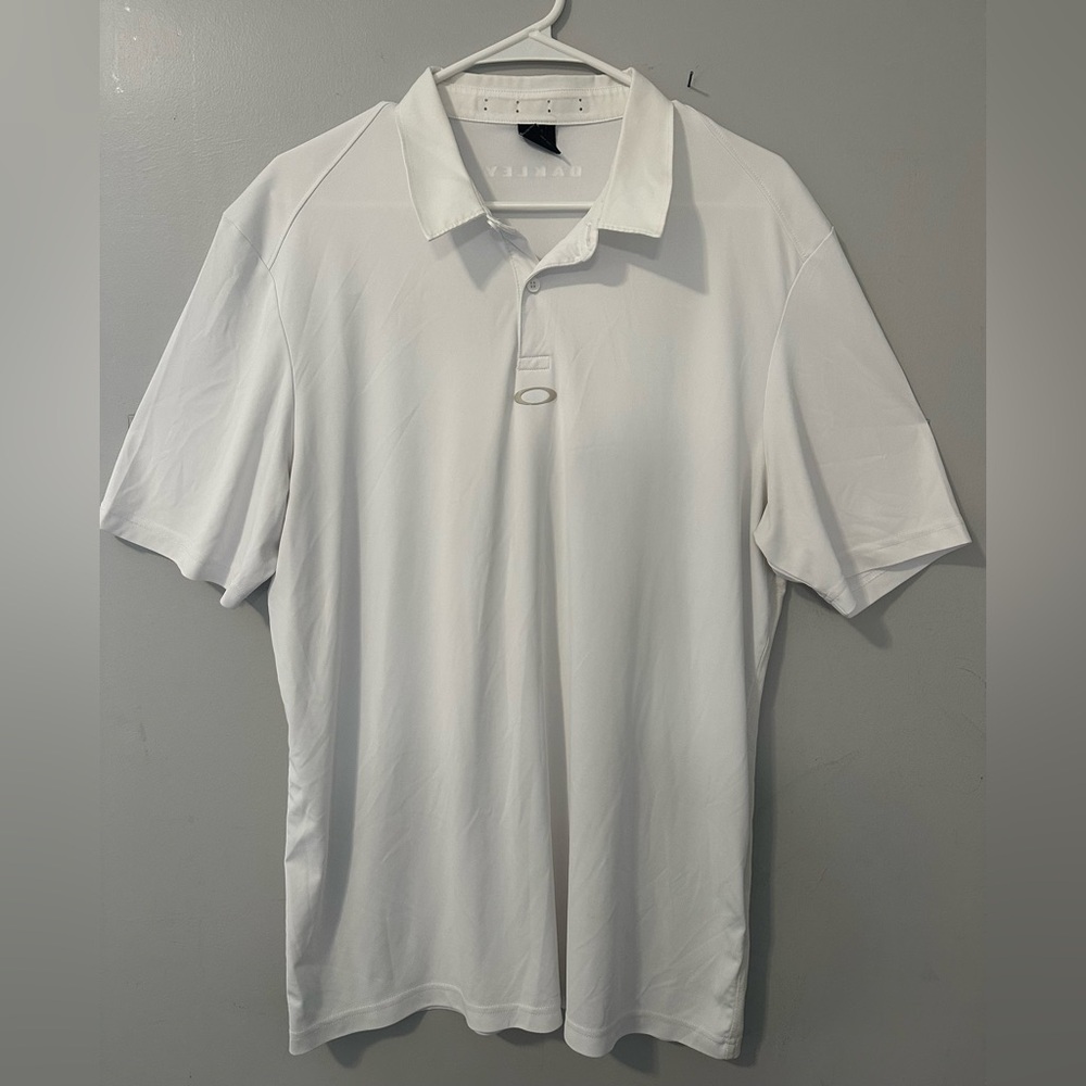 Oakley Classic White Polo Shirt